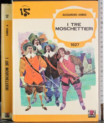 I tre moschettieri 1627 - Alexandre Dumas - copertina