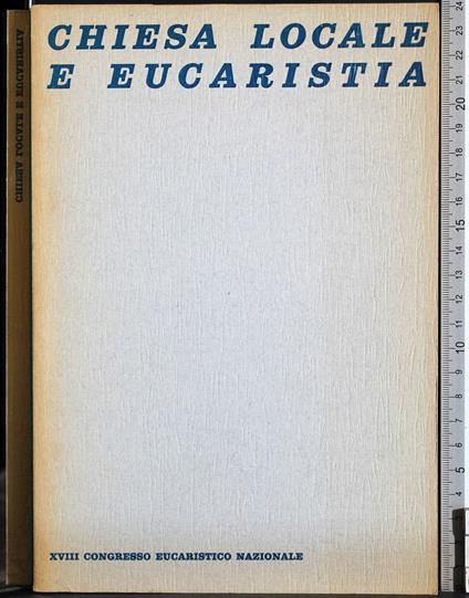 Chiesa Locale e eucaristia - copertina