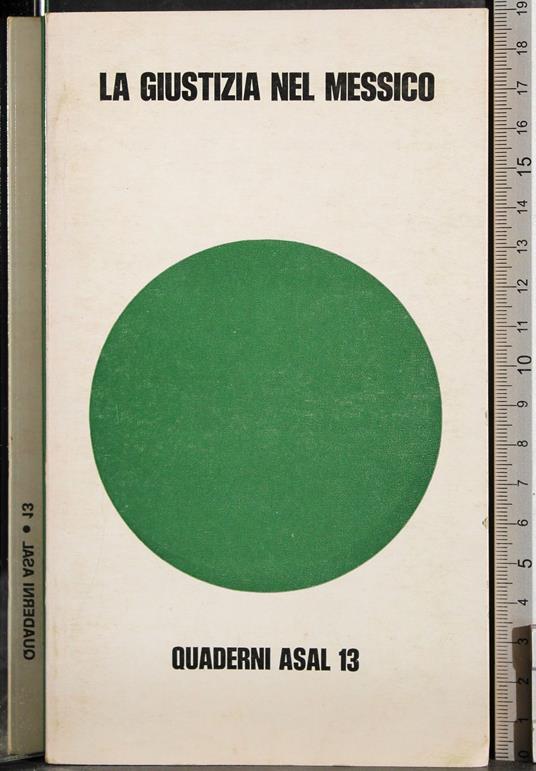 giustizia nel Messico - copertina