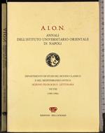 AION Annali istituto universitario orientale Napoli VII-VIII