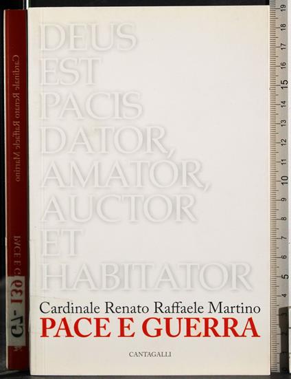Pace e guerra - Carlo Martino - copertina