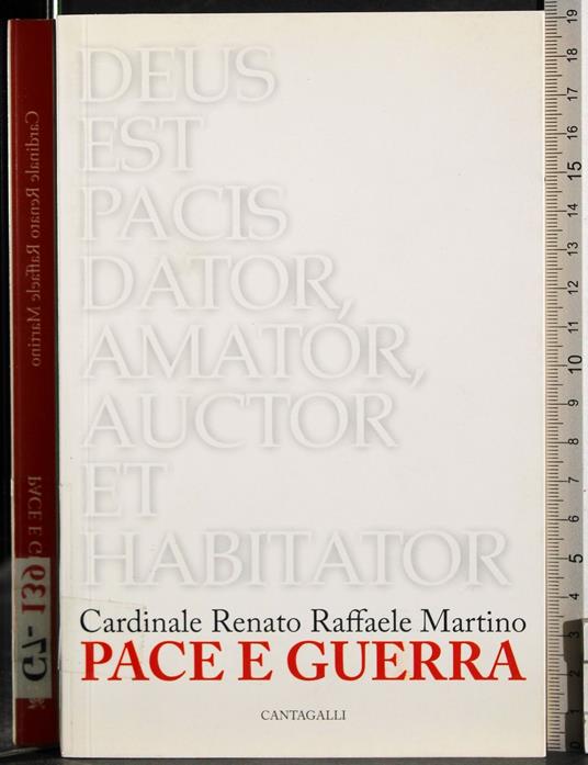 Pace e guerra - Carlo Martino - copertina
