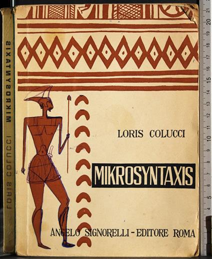 Miklrosyntaxis - Loris Cucchi - copertina