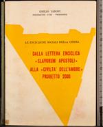 Lettera Slavorum Apostoli alla Civiltà dell'amore