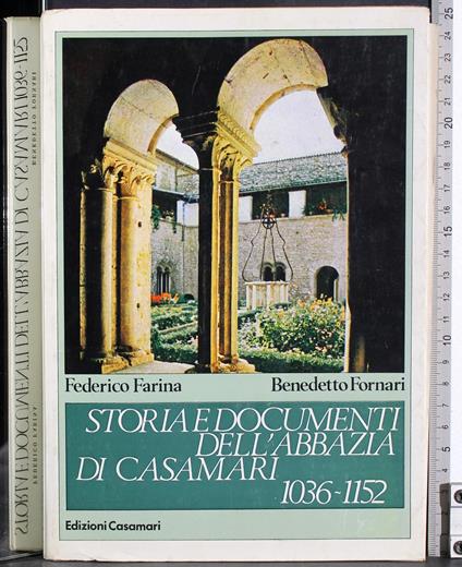 Storia e documenti dell'abbazia casamari 1036-1152 - copertina