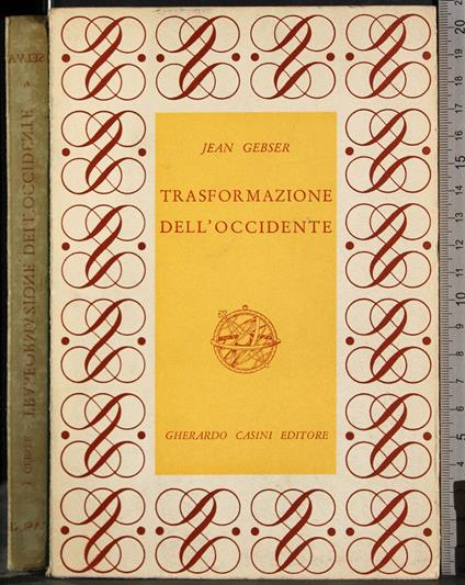 Trasformazione dell'Occidente - copertina