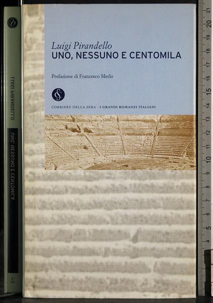 , nessuno e centomila - Luigi Pirandello - copertina