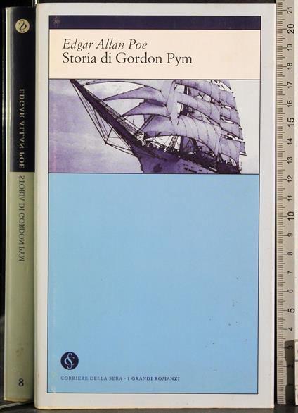 Storia di Gordon Pym - Edgar Allan Poe - copertina