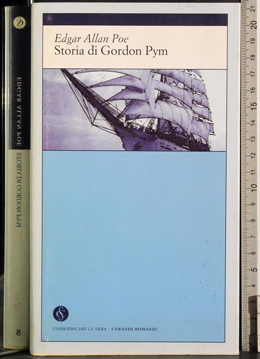 Storia di Gordon Pym - Edgar Allan Poe - copertina