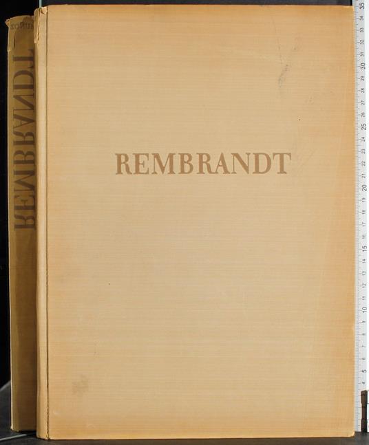 Rembrandt - Antonio Muñoz - copertina