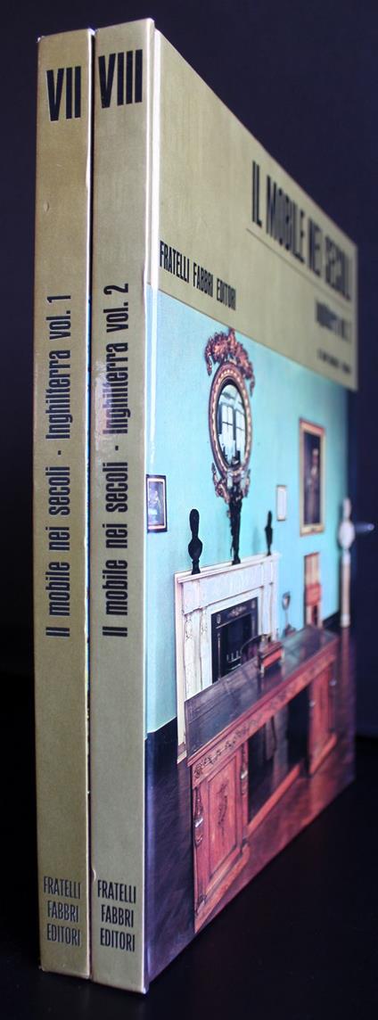 Il mobile nei secoli. Inghilterra. 2 Vol - Gonzalez - copertina