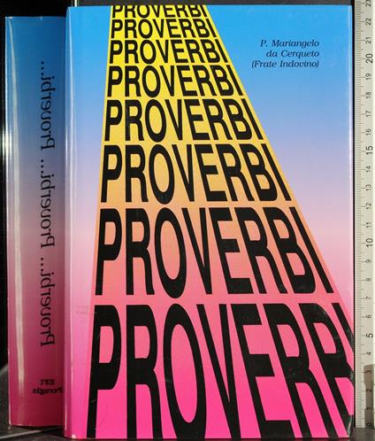 Proverbi - Mariangelo da Cerqueto - copertina