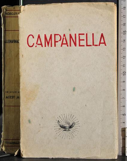 I filosofi. Campanella - Aldo Testa - copertina
