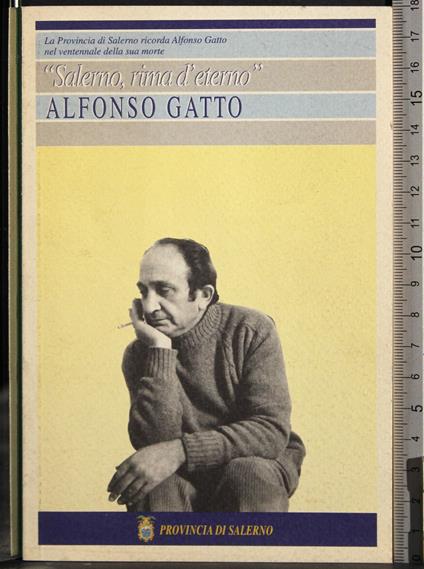 Salerno, rima d'eterno - Alfonso Gatto - copertina