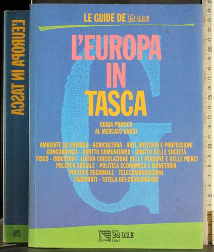 L' Europa in tasca - copertina