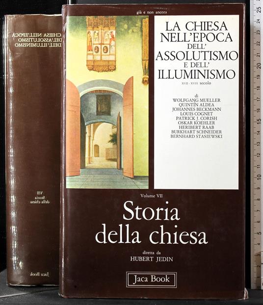 Storia della Chiesa. Vol 7 - Hubert Jedin - copertina
