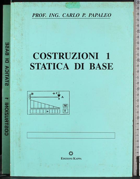Costruzioni 1 statica di base - copertina