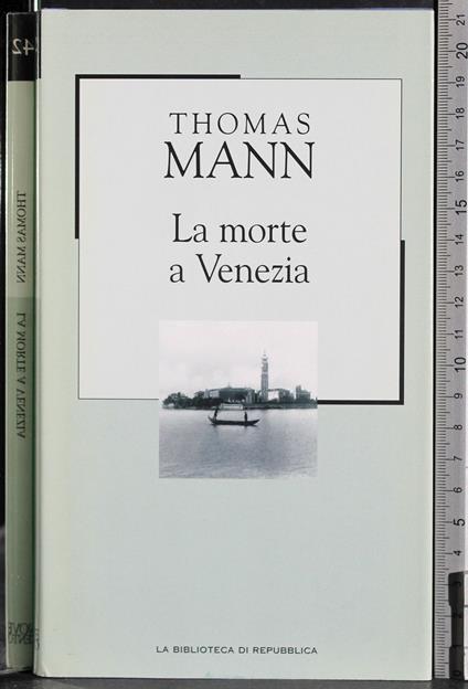 morte a Venezia - Thomas Mann - copertina