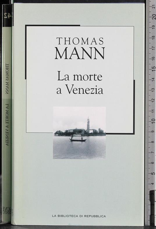 morte a Venezia - Thomas Mann - copertina