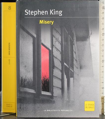Misery - Stephen King - copertina