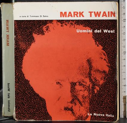 Uomini del west - Mark Twain - copertina