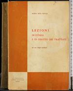 Lezioni di storia e di diritto dei trattati