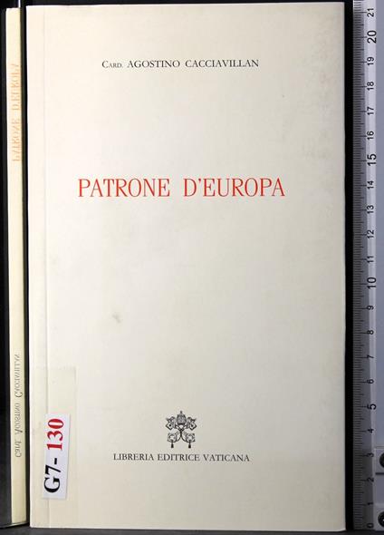 Patrone d'Europa - Agostino Cacciavillan - copertina