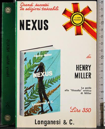 Nexus - Henry Miller - copertina