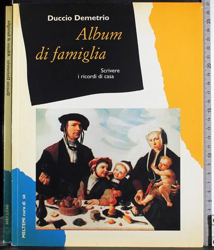 Album di famiglia - Duccio Demetrio - copertina