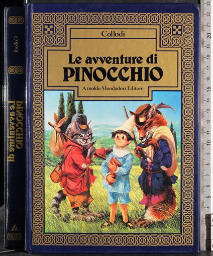 Le avventure di pinocchio - Collodi - copertina