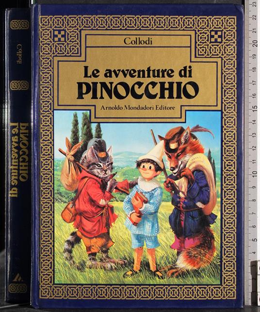 Le avventure di pinocchio - Collodi - copertina