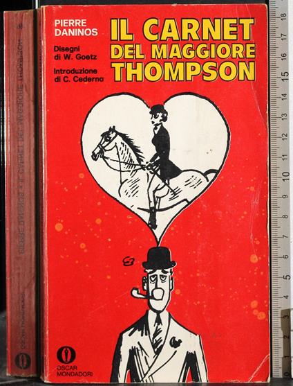 Il carnet del maggiore thompson - Pierre Daninos - copertina