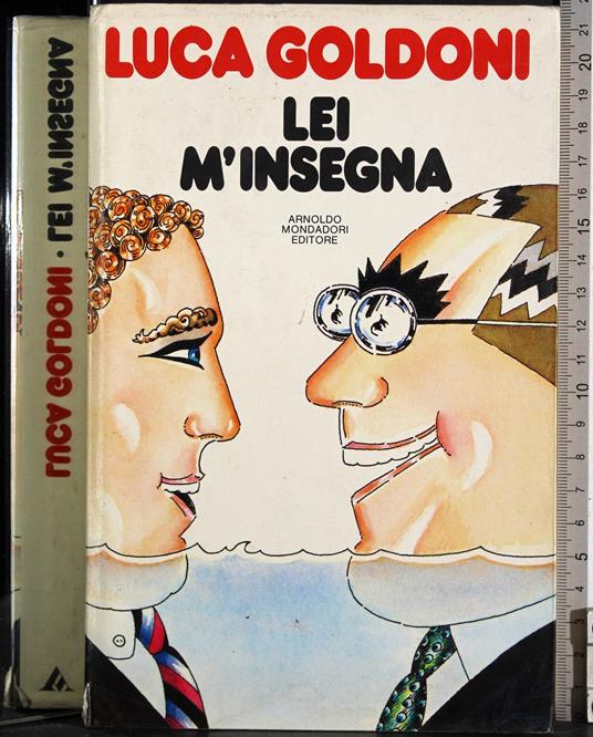 Lei m'insegna - Luca Goldoni - copertina