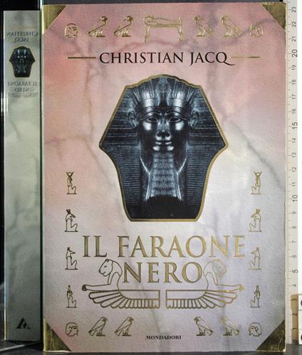 Il faraone nero - Christian Jacq - copertina