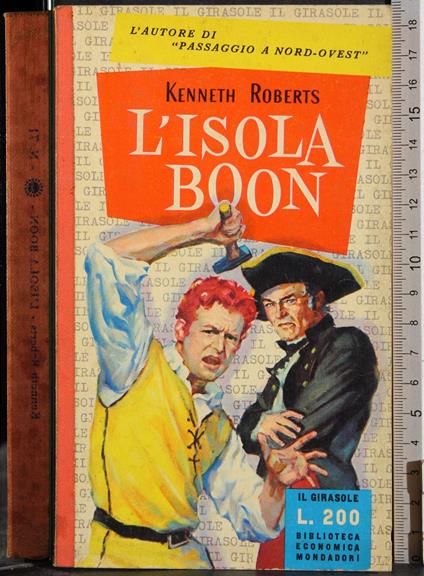 L' isola Boon - Kenneth Roberts - copertina