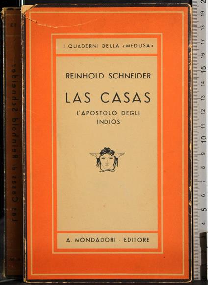 Las casas. L'apostolo degli indios - Schneider - copertina