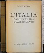 L' Italia dal 1914 al 1944 quale io la vidi