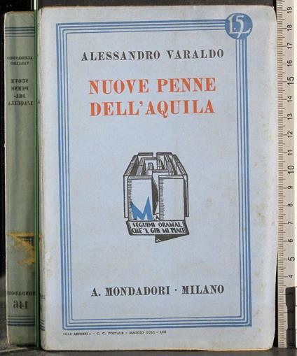 Nuove penne dell'aquila - Alessandro Varaldo - copertina