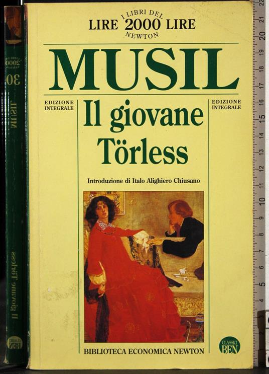 Il giovane Torless - Robert Musil - copertina