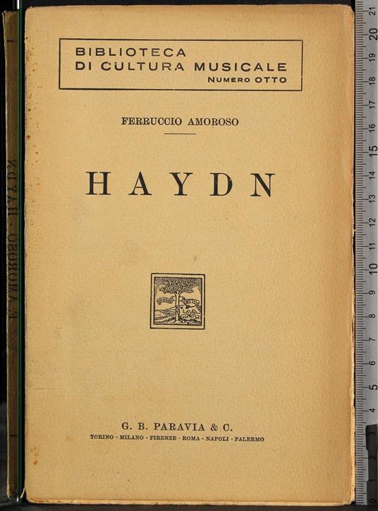 Haydn - Ferruccio Amoroso - copertina
