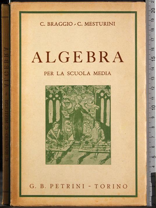 Algebra. Per la scuola media - copertina