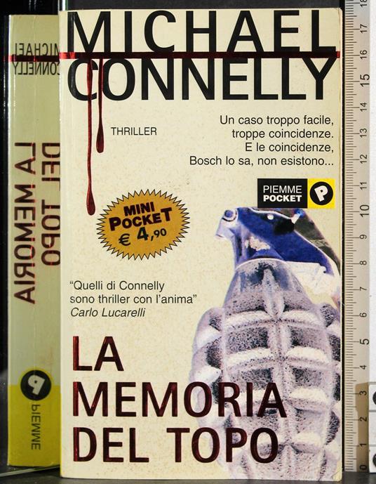 memoria del topo - Michael Connelly - copertina