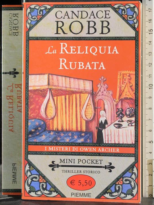reliquia rubata - Candace Robb - copertina