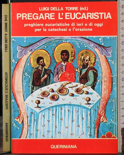 Pregare l'eucaristia - Luigi Della Torre - copertina