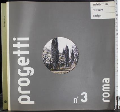 Progetti N3 Roma. Architettura restauro design - copertina