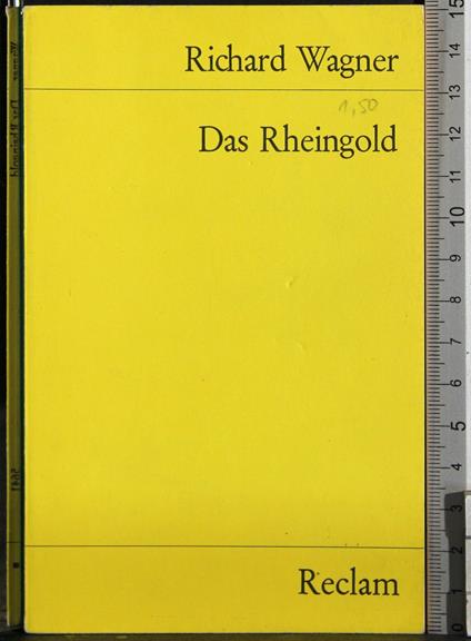 Das Rheingold - Richard Wagner - copertina