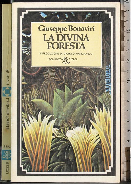 divina foresta - Giuseppe Bonaviri - copertina
