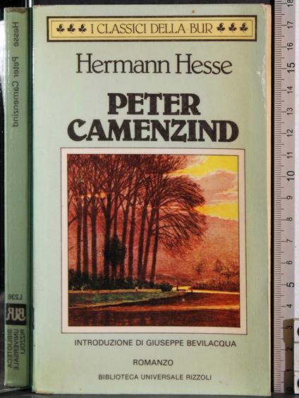 Peter Camenzind - Hermann Hesse - copertina