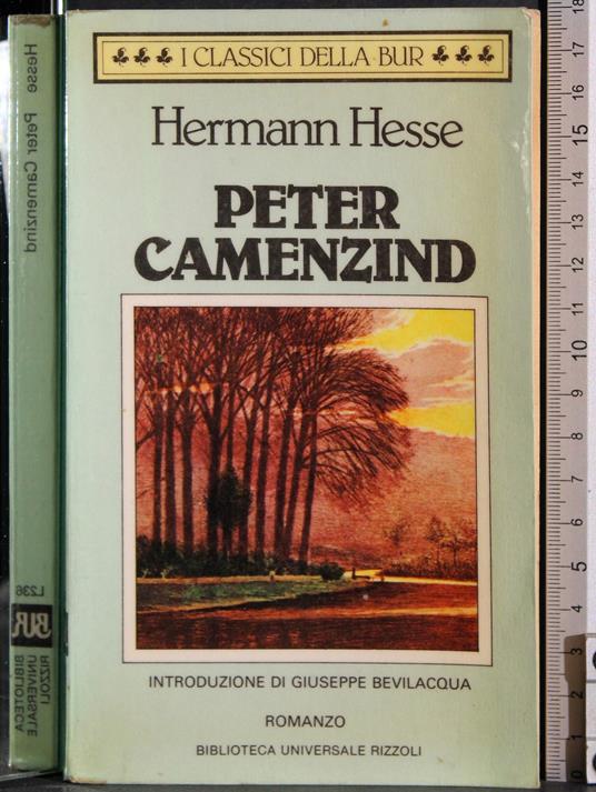 Peter Camenzind - Hermann Hesse - copertina