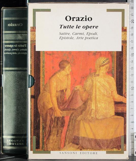 Tutte le opere - Orazio - copertina